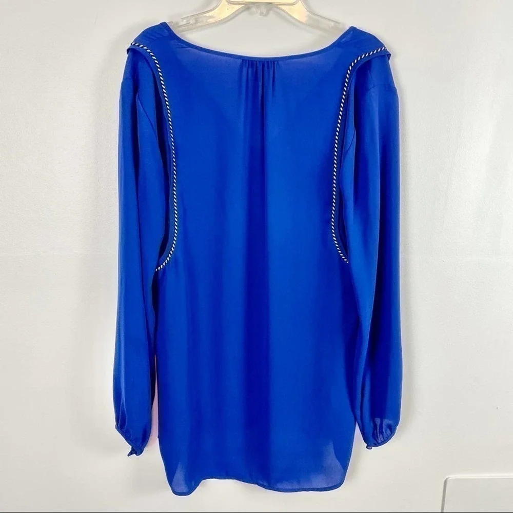 J. CREW TASSEL BLOUSE